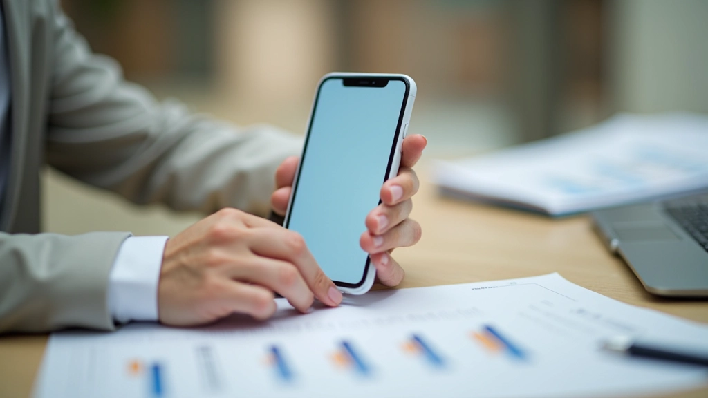 Banking app interface displayed on smartphone with savings account balance and transaction history visible