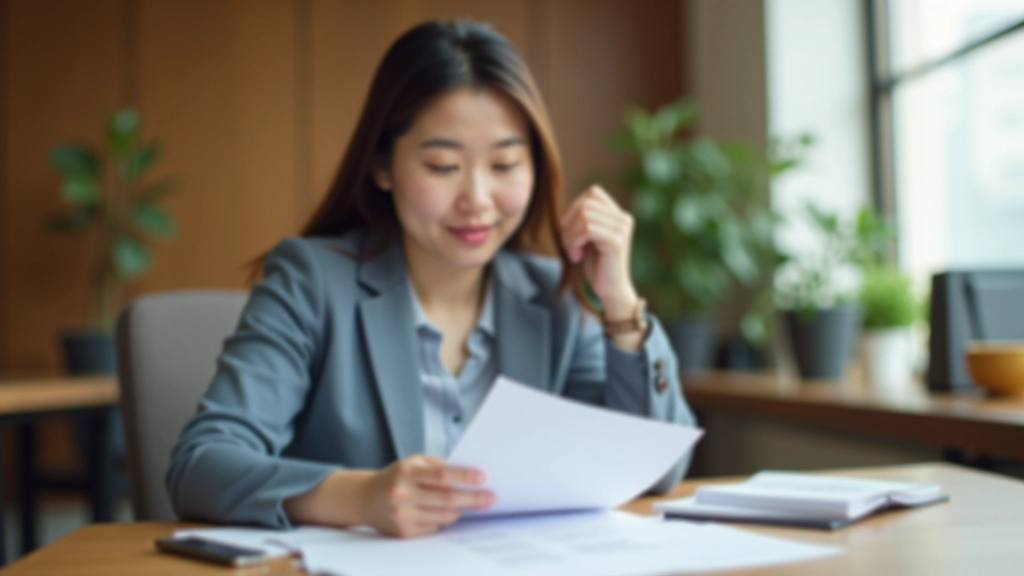 Person at desk creating financial plan with savings chart visible